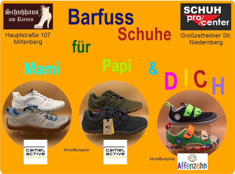 Schuhe am Main